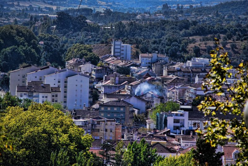 Panoramic view of Tomar in Portugal